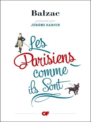 cover image of Les Parisiens comme ils sont